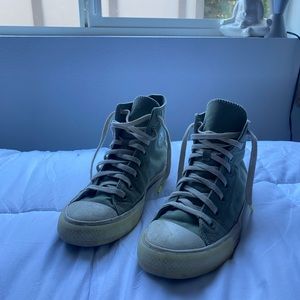 light green converse